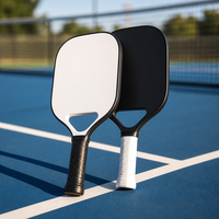 Raquette de pickleball légère en fibre de carbone 3K Lingjun Ipickle Pro RAW 16 mm Aero-hole Open Throat, norme USAPA, pour le divertissement