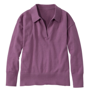 <span class=keywords><strong>Pull</strong></span> en cachemire tricoté à col polo, design personnalisé, pour femme - Product Image 6