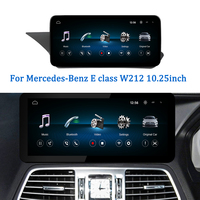 Système Linux LELV pour voiture, écran 10,25 pouces, Mercedes-Benz Classe E W212, Carplay, navigation, Android Auto, lecteur vidéo