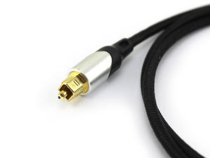 Câble audio <span class=keywords><strong>optique</strong></span> en plastique <span class=keywords><strong>TOSLINK</strong></span> <span class=keywords><strong>vers</strong></span> <span class=keywords><strong>mini</strong></span>-<span class=keywords><strong>jack</strong></span> 3.5mm avec gaine en PVC pour lecteur DVD projecteur et moniteur - Product Image 4