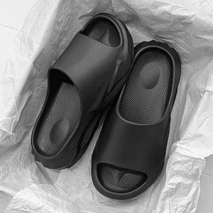 Sandalias deslizantes de EVA impresas, unisex, para mujer, zapatos personalizados con logotipo, pantuflas para hombre, lisas y sin estampado. - Product Image 2