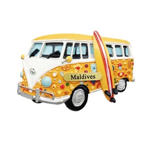 Imán de Refrigerador Personalizado en 3D de Poliresina con Tema de Playa, <span class=keywords><strong>Serie</strong></span> <span class=keywords><strong>Maldivas</strong></span>, Hawái, Océano, Playa, Recuerdo Turístico - Product Image 4