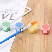 Mini bande acrylique non toxique 3ml, vente en gros, peinture de couleur pour enfants, séchage rapide, soluble à l'eau