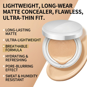 Crème <span class=keywords><strong>BB</strong></span> coussin d'air marque privée SPF 50, fini éclatant, couvrance naturelle, fond de teint avec bienfaits éclaircissants - Product Image 2