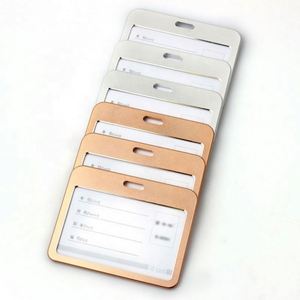 ที่ใส่บัตรธุรกิจ/บัตรประจำตัว ทำจากอลูมิเนียมอัลลอย ทนทาน แฟชั่น ทันสมัย พร้อมโลโก้สั่งทำได้ ขายส่ง - Product Image 4