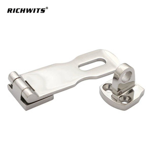 RICHWITS Pestillo de Puerta de Acero Inoxidable 316 con Gancho Giratorio, Herraje Marino para Uso en Yates y Embarcaciones - Product Image 3