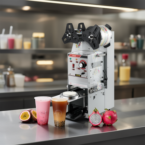 Machine de scellage de gobelets semi-automatique Vevor 90-95 mm, thermoscellage pour emballage de boissons - Product Image 2