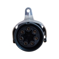 Prise de remorque ABS/EBS 7Pin robuste avec longue queue pour connecteur de remorque de Style européen 24v