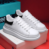 Chaussures de marche décontractées durables à lacets Mode Tendance Sport Sneakers Unisexe Couple Respirant Jeunes Sneakers