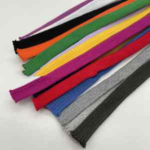 High Quality 12mm Polyester Cotton Drawstring <b>Cord</b> Rope in Various Colors for Bags Garments Shoes - Product Image 3