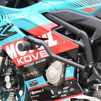 Protection de moteur robuste pour moto Kove 450RR modèle 2026 – Barre de protection avant compétitive