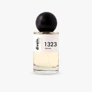 Divain 1323 Para Él, Perfume Aromático Intenso para Uso en Días de Verano - Product Image 1