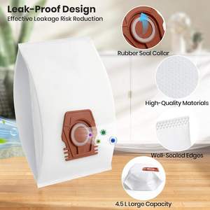 Bolsa de Repuesto para Aspiradora Eléctrica de Alta Eficiencia y Ecológica con Logotipo Personalizado Directo de Fábrica para Mieles CO <span class=keywords><strong>HyClean</strong></span> - Product Image 6