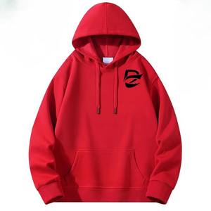 เสื้อฮู้ดพิมพ์ลายโลโก้สไตล์มินิมอลพรีเมียม พร้อมกระเป๋าจิงโจ้ สำหรับเล่นกีฬา ฟิตเนส ออกกำลังกาย และสตรีทแวร์ - Product Image 5