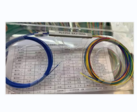 Pasokan Pabrik 2*16 Fiber Splitter G657A1 0.9mm Mini Steel Tube PLC Splitter Konektor SC/APC untuk FTTH 2*2 2*4 2*8 2*16...