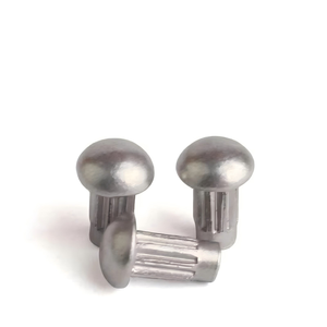 Remaches Moleteados de Aleación de Cobre GB827 y Acero Inoxidable 304, para Placas de Identificación, Rango de Agarre 0.5-1 - Product Image 1