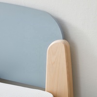 Solo para B2B, Camas Individuales Infantiles de Madera Maciza Boori, Diseño Nórdico para Dormitorio Infantil