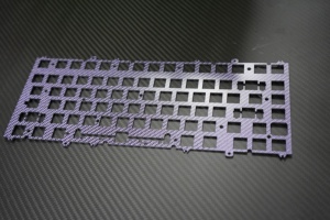 Placa de Teclado de Fieltro de Carbono SHENYU de 5 mm, Ligera, de Alta Rigidez, Multifuncional, para Personalización de Teclados Mecánicos - Product Image 6