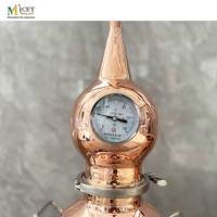 MICET 5L Micro cuivre alembique distillateur Homebrew équipement pour faire du whisky alcool liqueurs Machine équipement de distillation