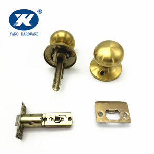 <span class=keywords><strong>Pomo</strong></span> de <span class=keywords><strong>Puerta</strong></span> Interior de Acero Inoxidable Chapado en Oro para Dormitorio o Baño - Product Image 6