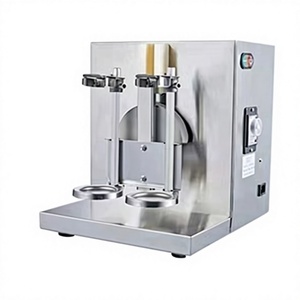 Licuadora Mezcladora Automática de Doble Vaso de 350-1000ml para Té de Burbujas, Té con Leche, Té de Perlas, Bebidas y Jugos - Product Image 1