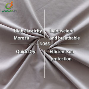 Rouleaux de tissu de maillot de bain extensible en soie glacée, vente en gros, en nylon et élasthanne, respirant, <span class=keywords><strong>blanc</strong></span>, <span class=keywords><strong>anti</strong></span>-<span class=keywords><strong>UV</strong></span>, protection solaire, pour soutiens-gorge, maillots de bain et robes, OEM - Product Image 2