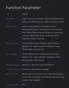 Reloj inteligente Xiaomi <span class=keywords><strong>Mibro</strong></span> <span class=keywords><strong>A1</strong></span>, deportivo con control del ritmo cardíaco y del oxígeno en sangre, resistente al agua hasta 5 ATM, 2022 - Product Image 5