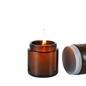 Barattoli in Vetro per Candele Aromaterapiche Disponibili in Vari Colori 120ml 250ml Bottiglia in Vetro Ambrato/<span class=keywords><strong>Blu</strong></span>/Trasparente - Product Image 5