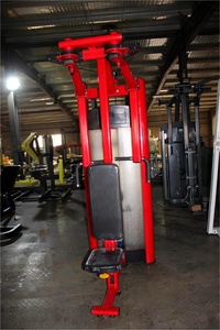 Machine à exercices pectoraux Freeman Pec Deck Fly, équipement <span class=keywords><strong>de</strong></span> musculation commercial, machine à exercices pectoraux à charge par poulie, machine à exercices pectoraux <span class=keywords><strong>Atlantis</strong></span> Pec Fly - Product Image 6