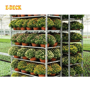 รถเข็นไม้แบบมีล้อลากปรับได้มีความทนทานสำหรับพืชสวน - Product Image 3