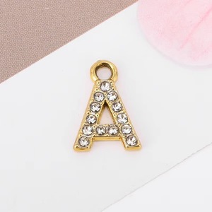Assorted Alloy Diamond DIY Pendants Set-Inlaid Charms for Necklace <b>Bracelet</b> & Apparel Luxury Gold Silver <b>Metal</b> Craft Wholesale - Product Image 4
