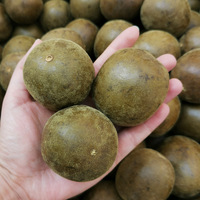Natuurlijke caloriearme zoetstof bulkverpakking gedroogde monniksvrucht Luo Han Guo Siraitia Grosvenorii rauwe vrucht voor dranken & thee