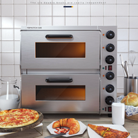 Four électrique commercial et domestique multifonctionnel, mini-four entièrement automatique pour la cuisson de gâteaux et aliments