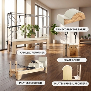 <span class=keywords><strong>Correcteur</strong></span> de colonne vertébrale en bois de chêne pour le Pilates, correction de la scoliose, soulagement lombaire, outil de yoga - Product Image 2