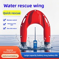 Robot de sauvetage aquatique télécommandé, bouée de sauvetage intelligente, dirigeable de sauvetage aquatique, aile volante de sauvetage, Jining Shandong