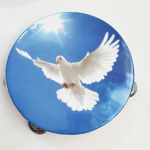 Tambourin à une rangée pour l'éveil musical Orff, instrument d'éducation précoce, hochet à main, jouet pour l'éveil musical des bébés - Product Image 5