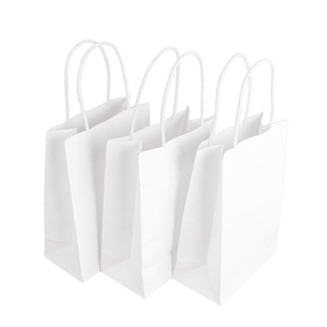 SZCX venta al por mayor barato logotipo personalizado impreso farmacia medicina enfermedad enfermo bolsa de papel blanco para el hospital médico farmacia - Product Image 6