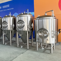 Cuve de Fermentation Conique Isolée sous Pression en Acier Inoxydable 500L pour Brasserie Artisanale – Équipement de Brassage