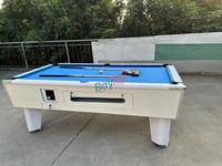 Table de billard à monnayeur populaire et à prix abordable, disponible en tailles 7 et 8 pieds