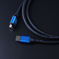 2025 NOUVEAU câble HDMI Premium 4k HD plaqué or 4K approvisionnement d'usine Support plaqué or 3D Kabel Hdmi mâle à mâle HDMI 2.0 Câbles