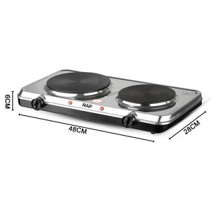 <span class=keywords><strong>Plaque</strong></span> chauffante intelligente RAF R.8007, grande puissance, cuisinière électrique <span class=keywords><strong>multifonction</strong></span> à fond plat, plaques chauffantes électriques 2500W - Product Image 2