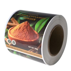 Tem nhãn tự dính chống thấm in logo tùy chỉnh, tem nhãn vinyl tùy chỉnh, in ép kim vàng, nhãn cuộn PVC, nhãn bao bì thực phẩm - Product Image 6