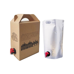 ถุงบรรจุภัณฑ์แบบมีก๊อกจ่ายในกล่อง (Bag-in-Box) ขนาด 1 ลิตร 2 ลิตร 5 ลิตร 10 ลิตร สำหรับบรรจุภัณฑ์เชิงพาณิชย์ พิมพ์ลายตามสั่ง พร้อมฟอยล์สีเงิน - Product Image 6