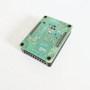 Raspberry Pi CM4 Heat Sink Board Compute Module 4 Core Board Aluminum CM4 Embedded Heat Sink Radiator <b>Cooler</b> with <b>Fan</b> - Product Image 5