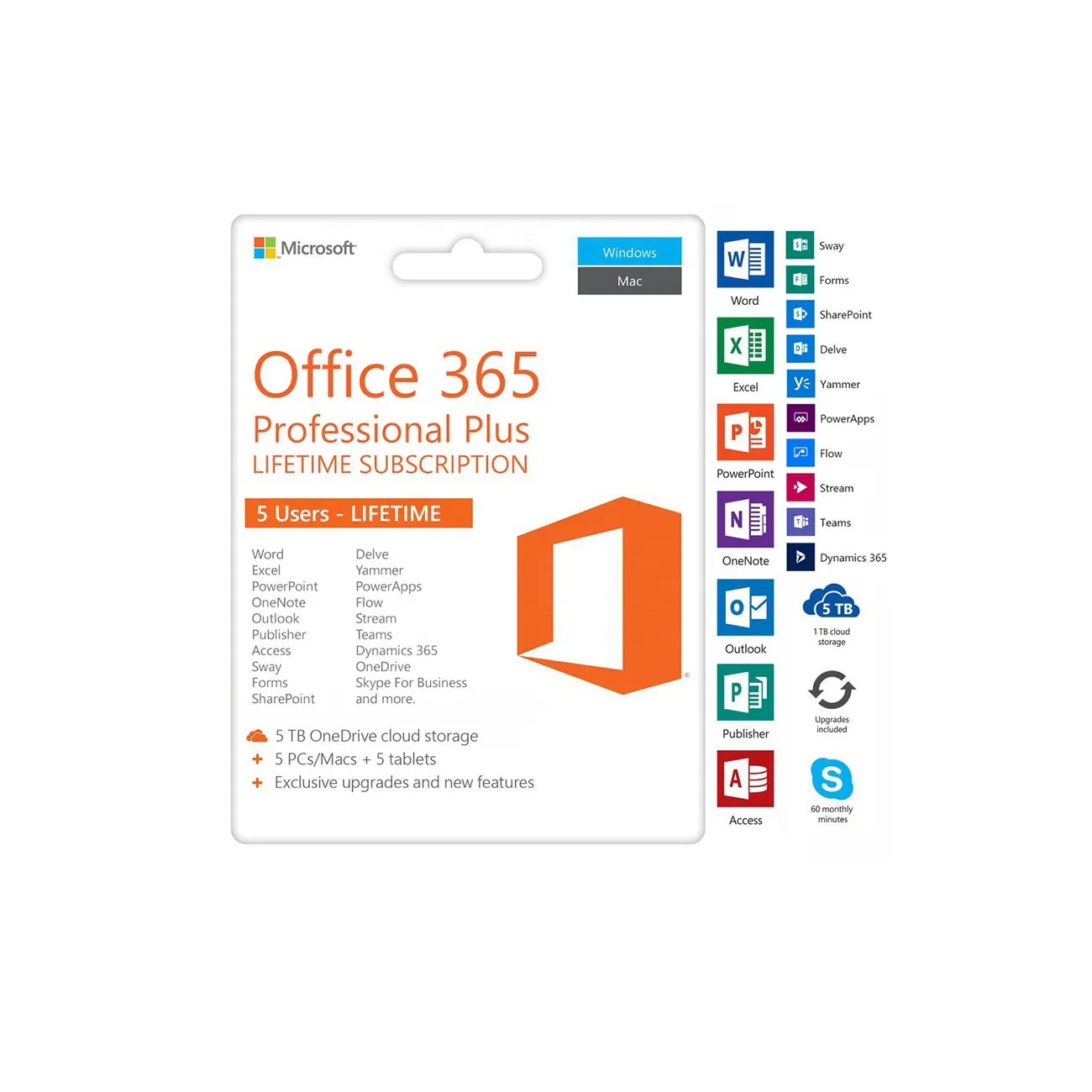 Microsoft Office365 profesyonel artı Office365 Pro artı hesabı ve şifre gönder e-posta
