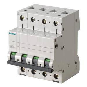 Disjoncteur modulaire Siemens 4P 32A 6KA à montage sur rail DIN IP20 pour protection de distribution - Product Image 1