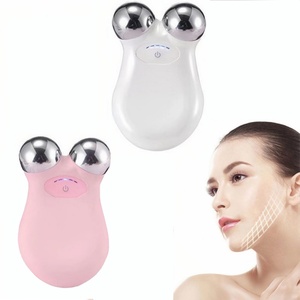 Appareil de beauté à micro-courant, masseur anti-âge pour le visage, rouleau facial 3D, raffermissement de la peau, rajeunissement, appareil de tonification du visage - Product Image 1