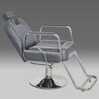 Chaises de salon bon marché Fauteuil de barbier multifonction et coiffeur Fauteuil de coiffeur inclinable en cuir synthétique Salon de barbier