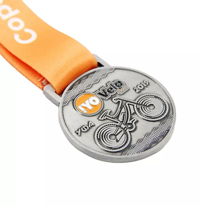 <span class=keywords><strong>Souvenir</strong></span> di tacchino smaltato di qualità migliore 5Km 10Km mezza maratona corsa Spinner premio medaglia rotante - Product Image 6