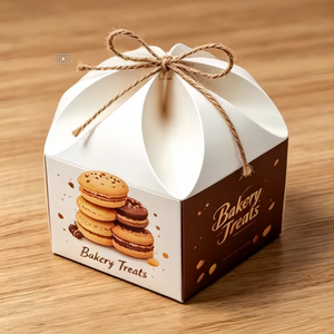 Boîte à gâteau carrée <span class=keywords><strong>pour</strong></span> animaux de compagnie avec couvercle transparent <span class=keywords><strong>pour</strong></span> pâtisseries et chocolats, idéale <span class=keywords><strong>pour</strong></span> les donuts, les biscuits et les gâteaux - Product Image 6
